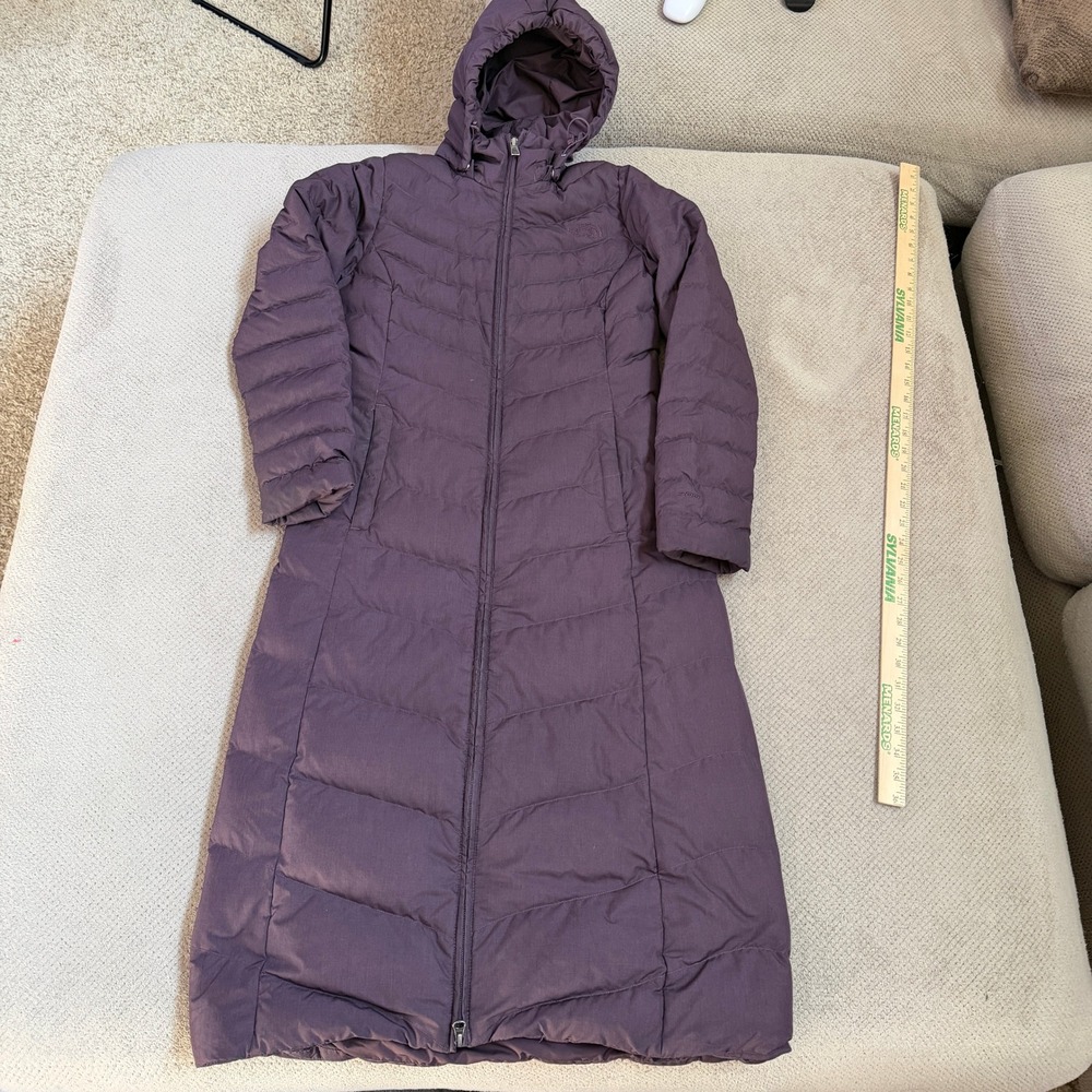 Vintage 2000s The North Face 700 Down Long Puffer Parka Jacket Purple XS